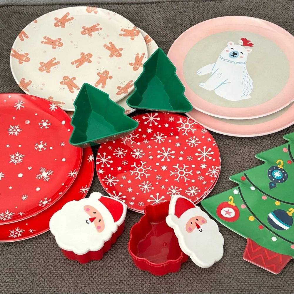 Target melamine plastic kids dinnerware plates